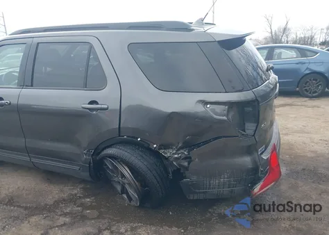 2018 Ford Explorer Xlt из США, поврежденный, VIN 1FM5K8DH5JGB97699